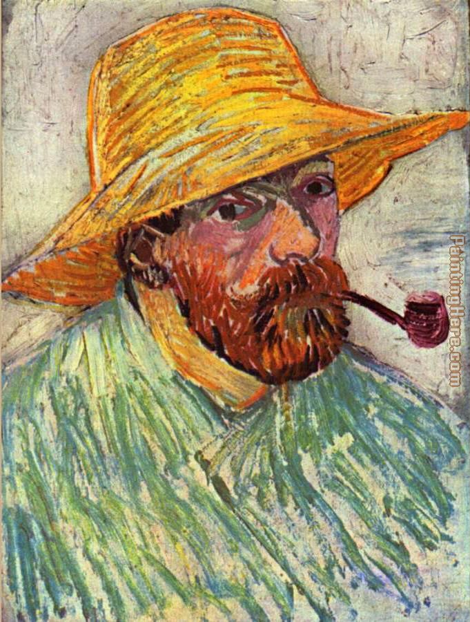 Vincent van Gogh SelfPortrait with Straw painting anysize 50 off
